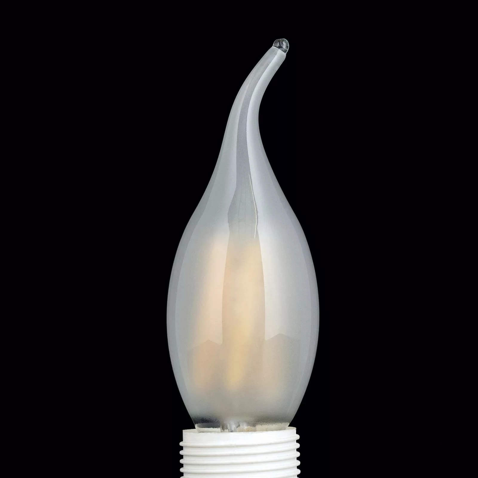 LED-Kerze E14 4,5W Windstoß 2.700K matt dimmbar günstig online kaufen