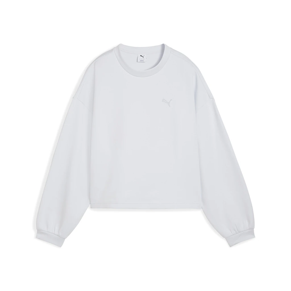 PUMA Sweatshirt "Wardrobe Essentials Oversized Sweatshirt Damen" günstig online kaufen