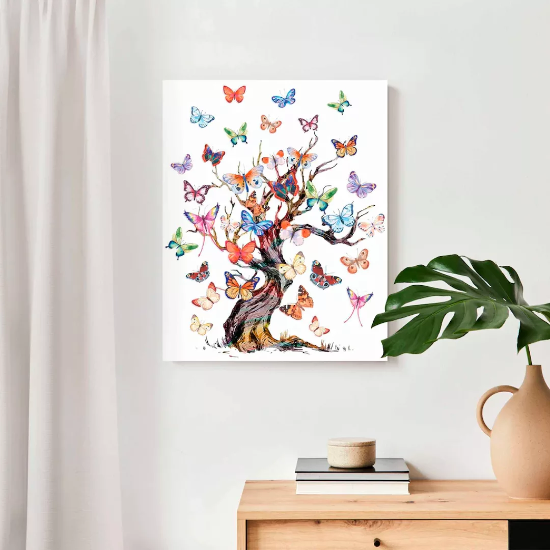 Reinders! Deco-Panel »Schmetterling Baum« günstig online kaufen