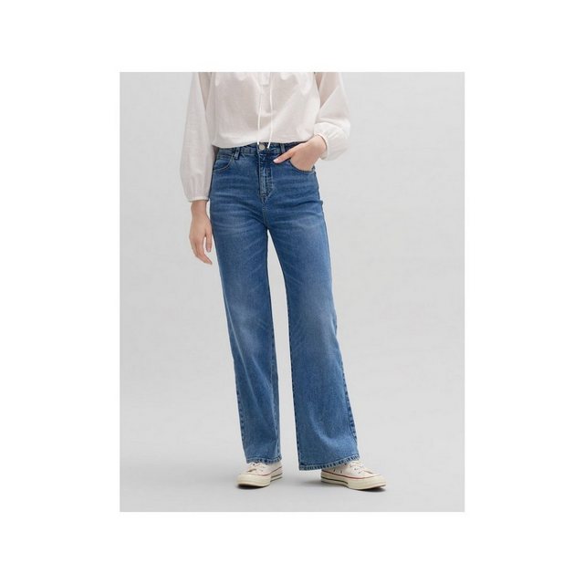 OPUS 5-Pocket-Jeans dunkel-blau (1-tlg) günstig online kaufen