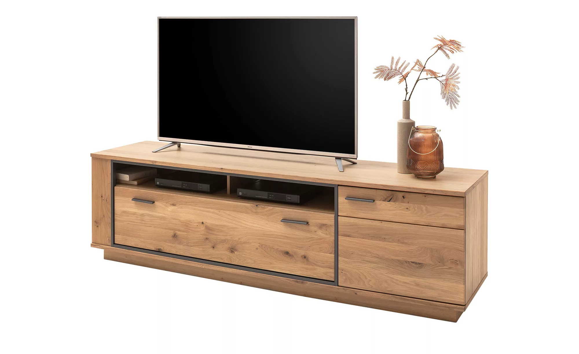 Woodford TV-Lowboard  Sania ¦ holzfarben ¦ Maße (cm): B: 210 H: 61 T: 50 Ko günstig online kaufen