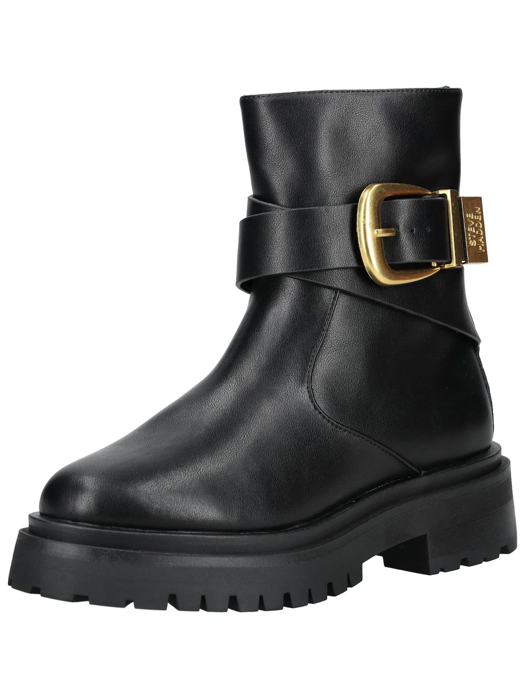 STEVE MADDEN Bikerboots "STEVE MADDEN Stiefelette Leder" günstig online kaufen