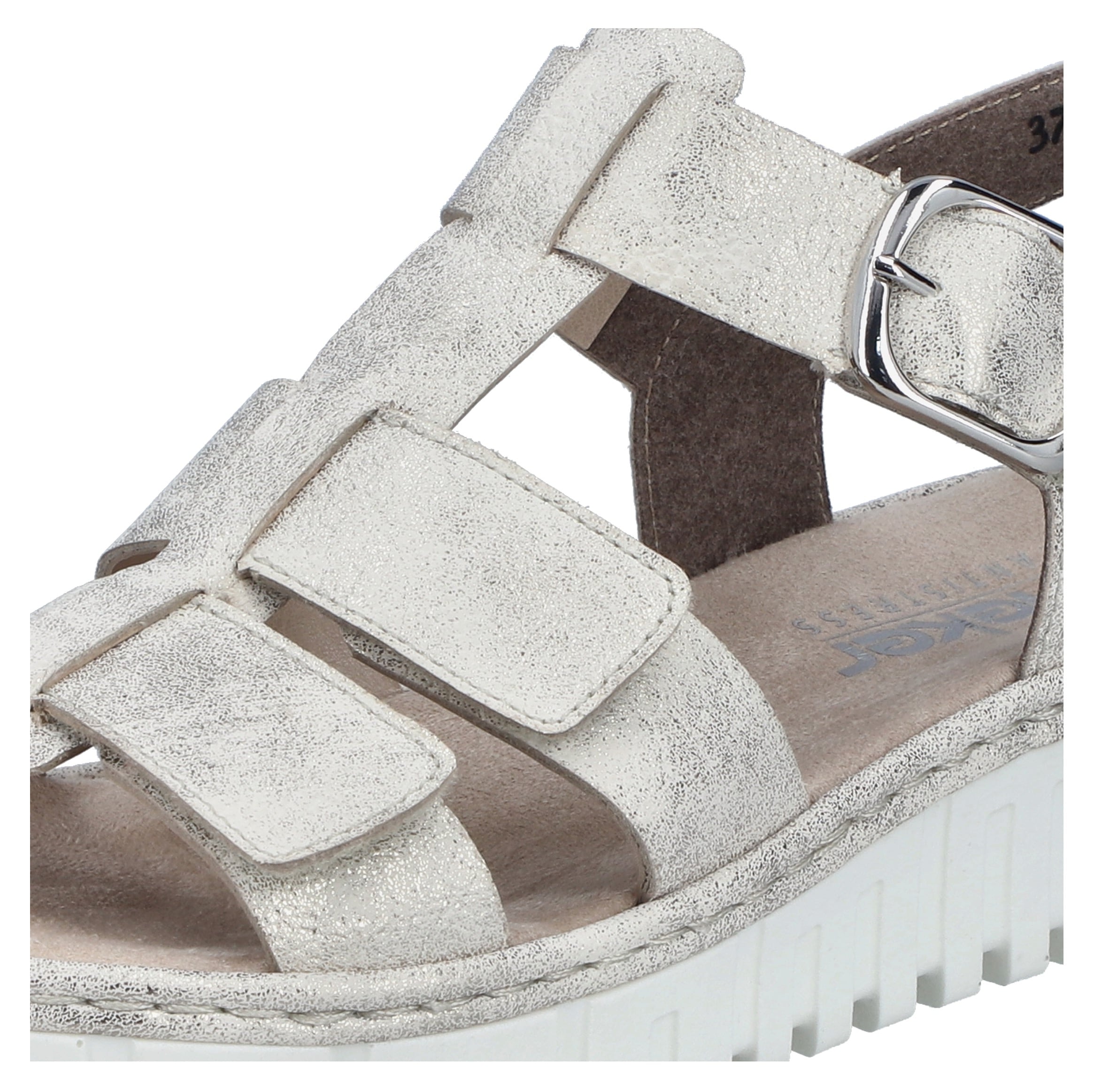 Rieker Plateausandale, Riemchensandale, Sommerschuh, Sandalette mit Klettri günstig online kaufen