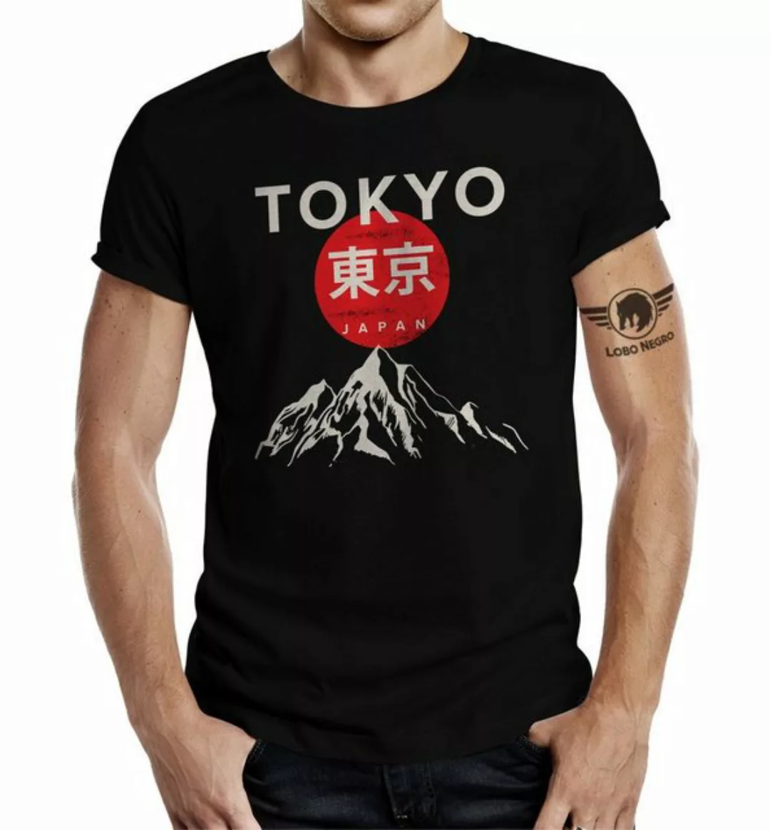 LOBO NEGRO® T-Shirt für Japan Samurai Tokio Kampfsport Fans: Tokyo günstig online kaufen