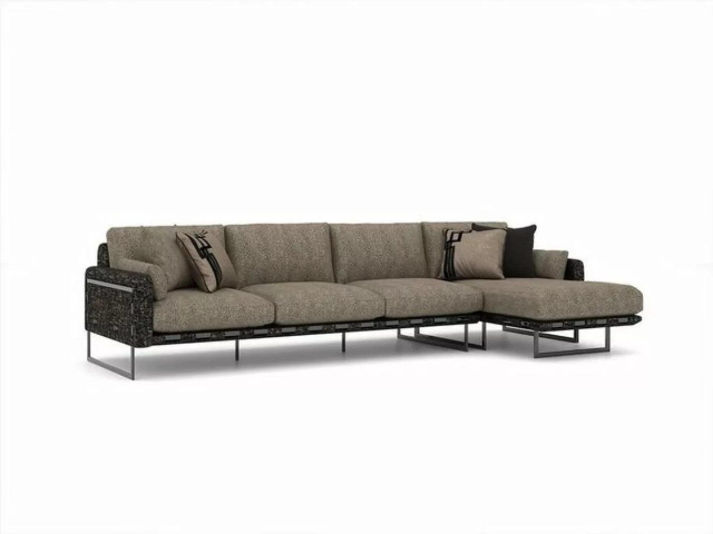 JVmoebel Ecksofa Luxus Einrichtung Ecksofa L-Form Wohnzimmer Eckcouch Neu, günstig online kaufen