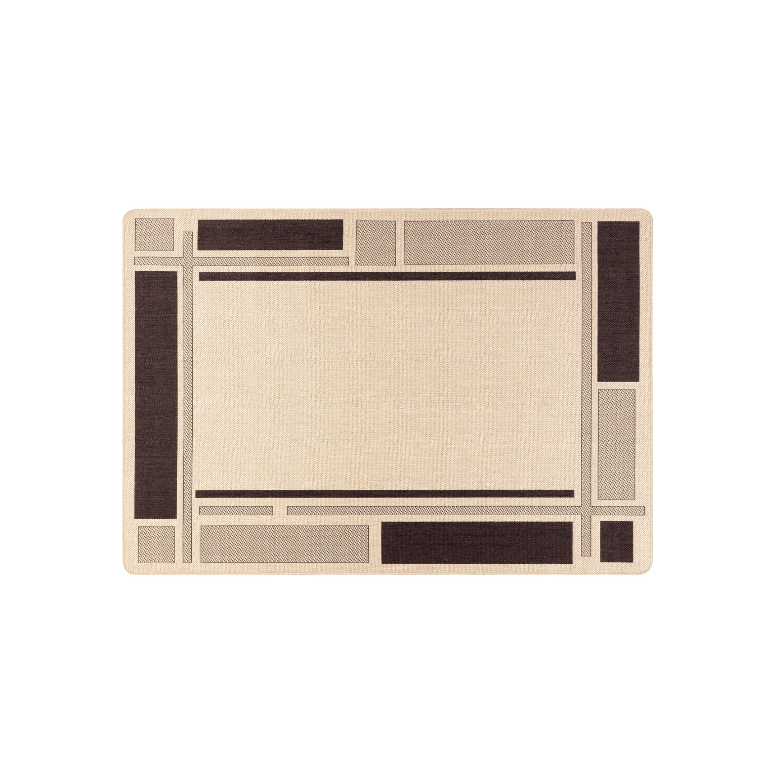 Peyer Syntex Teppich Smilla Pflegeleichter Indoor und Outdoor Teppich Beige günstig online kaufen