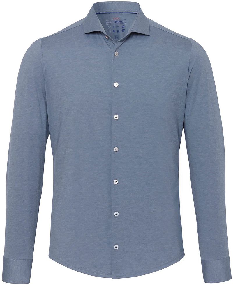 Pure The Functional Shirt Grau Blau - Größe 38 günstig online kaufen