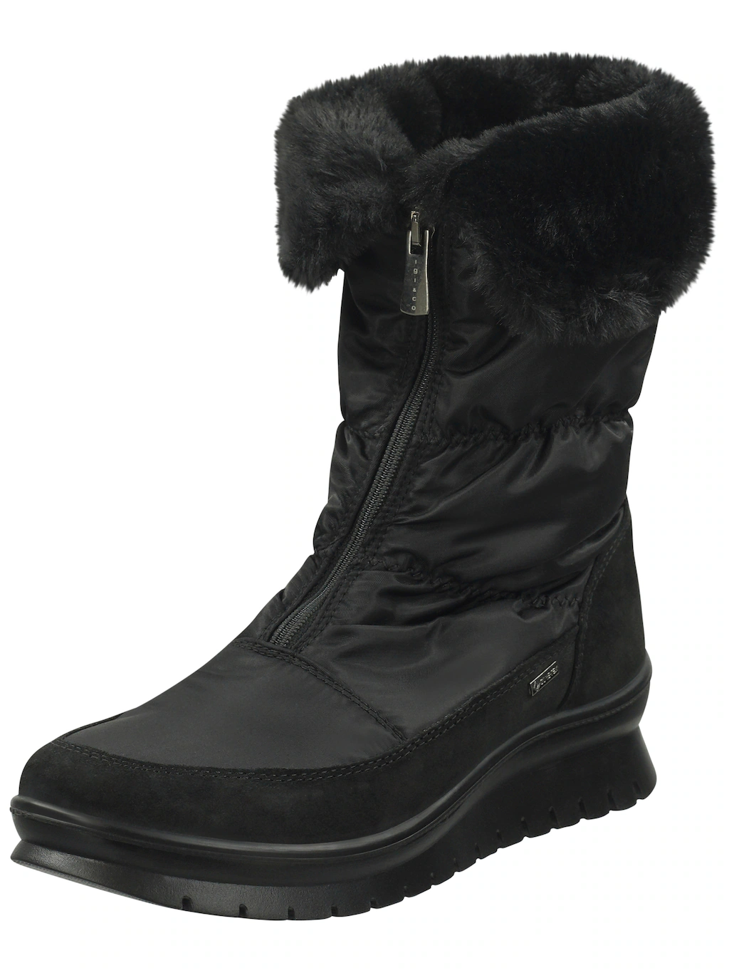 IGI & CO Stiefelette "IGI & CO Stiefelette Leder/Textil" günstig online kaufen