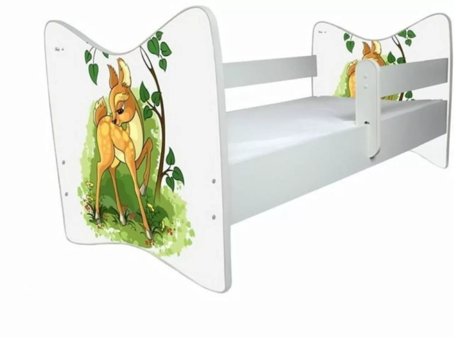 iGLOBAL Kinderbett Komplettbett 140x70 cm für Mädchen und Jungen (Absturzsi günstig online kaufen