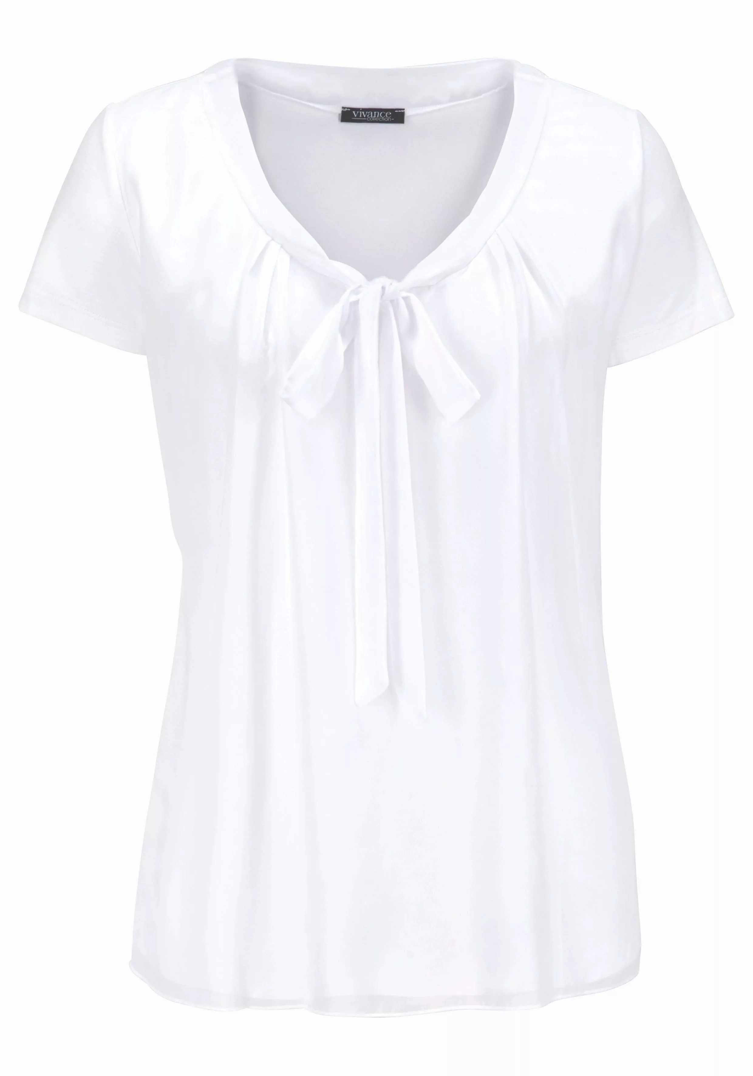 Aniston SELECTED Shirtbluse, mit gedoppeltem Vorderteil günstig online kaufen