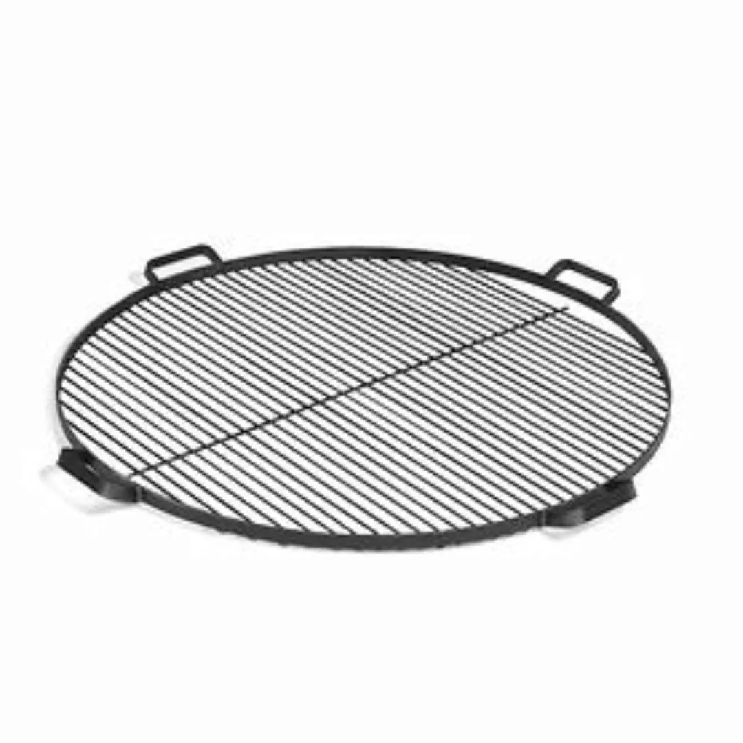 Grillrost mit 4 Griffen aus Rohstahl 80 cm günstig online kaufen