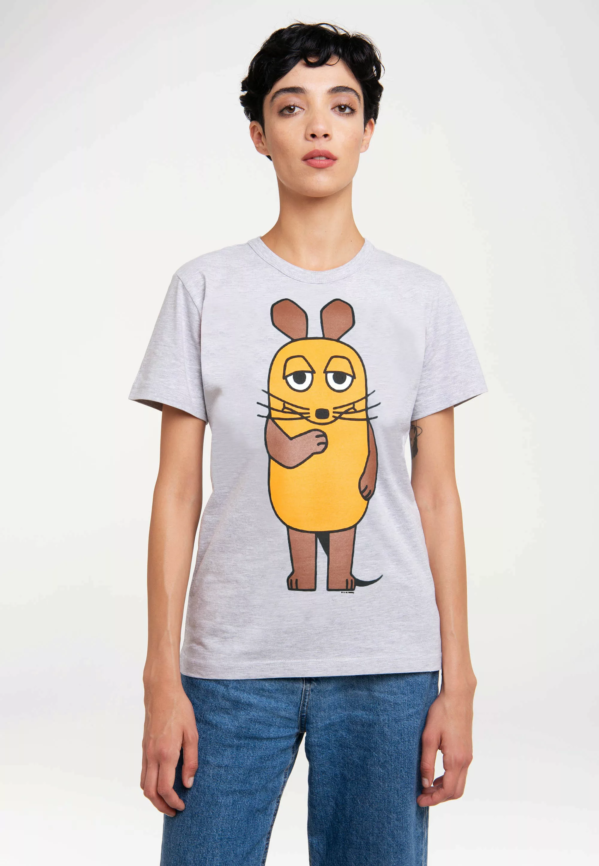 LOGOSHIRT T-Shirt "Die Sendung mit der Maus", mit lizenziertem Print günstig online kaufen