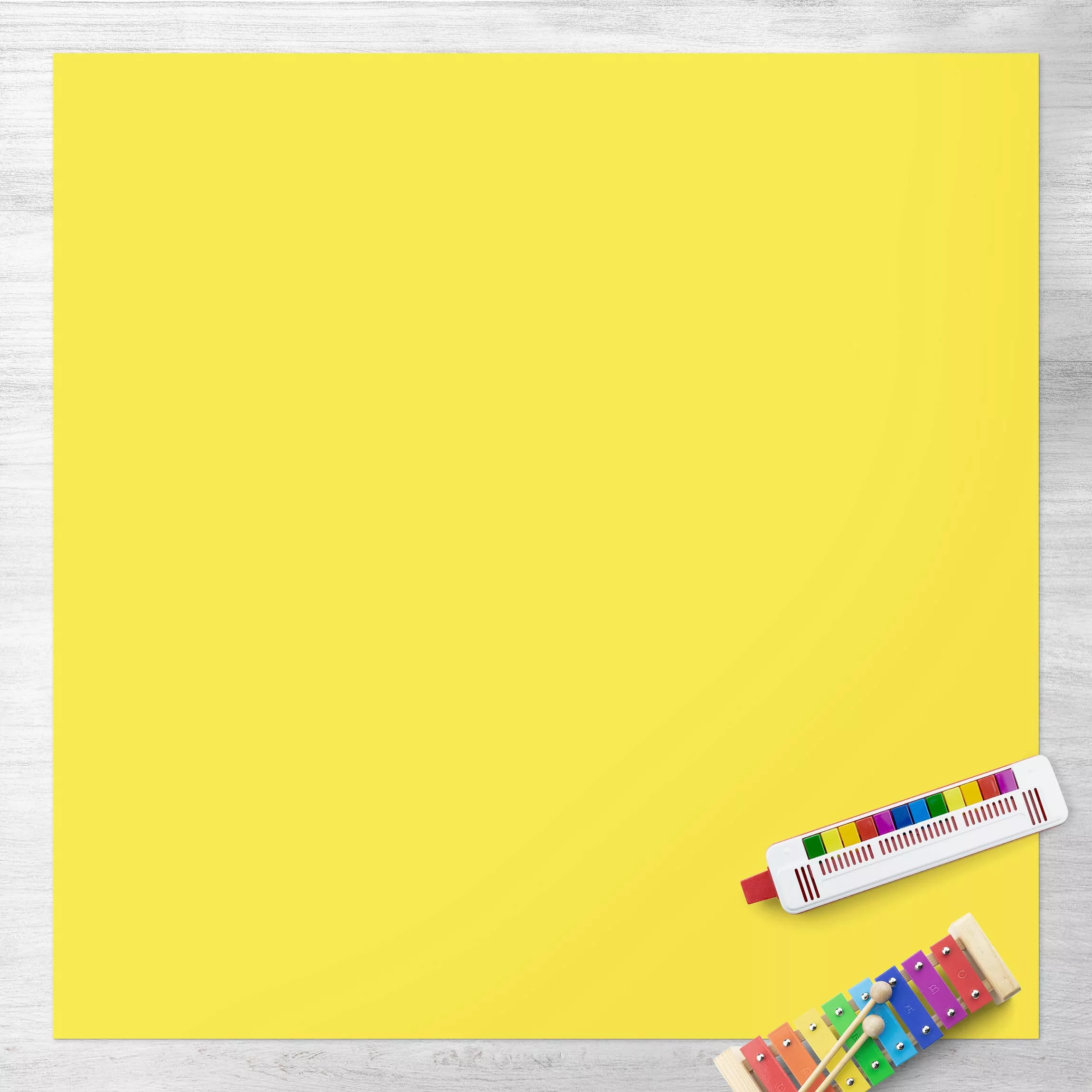 Vinyl-Teppich Colour Lemon Yellow günstig online kaufen