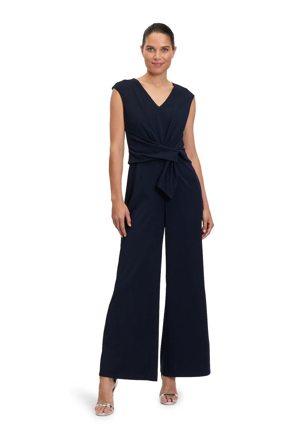 Vera Mont Overall "Vera Mont Jumpsuit mit weitem Bein", (1 tlg.), Bunddetai günstig online kaufen