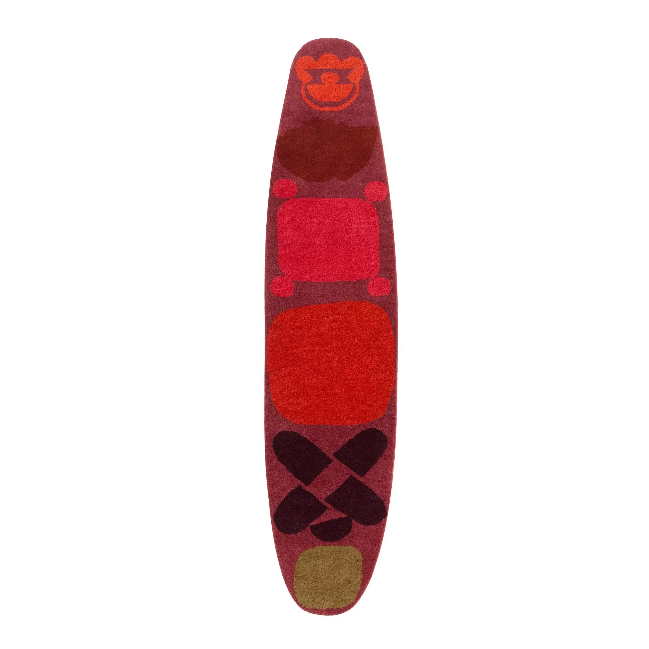 GAN - Surf GAN Teppich - indico rot/270x60cm günstig online kaufen