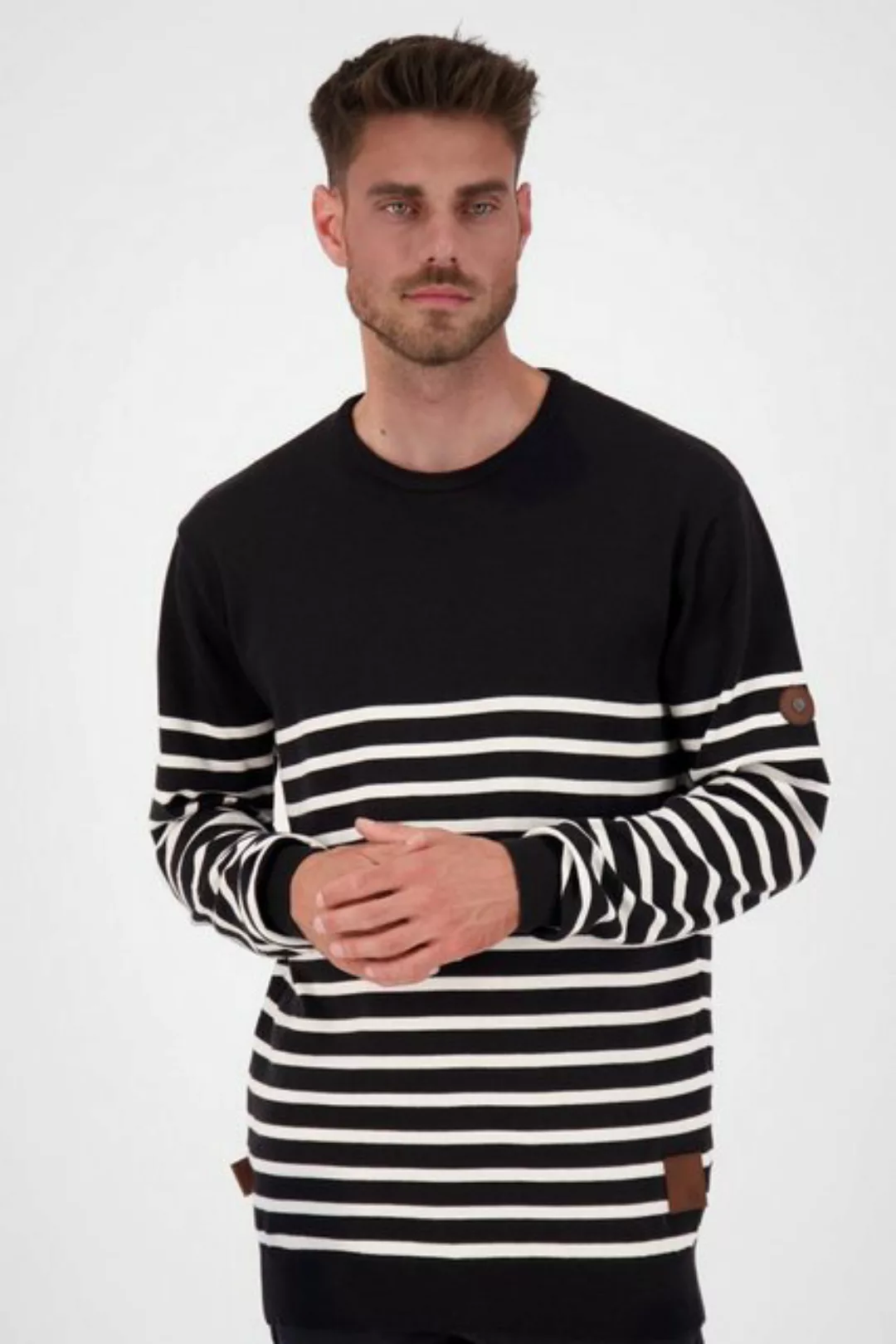 Alife & Kickin Rundhalspullover ValentinAK B Knit Herren Rundhalspullover, günstig online kaufen