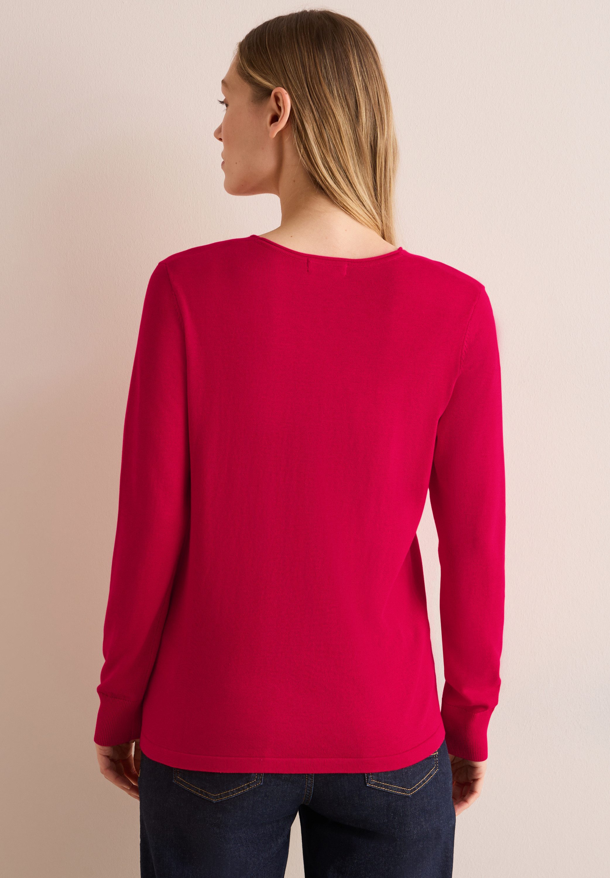 CECIL Strickpullover mit V-Ausschnitt günstig online kaufen