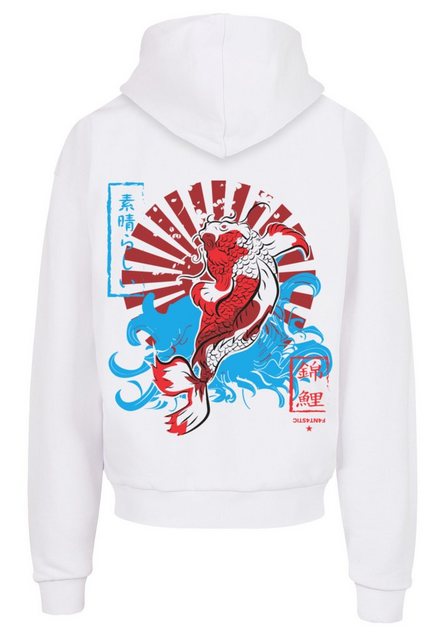 F4NT4STIC Kapuzenpullover Japan Koi Fisch Karpfen Print günstig online kaufen