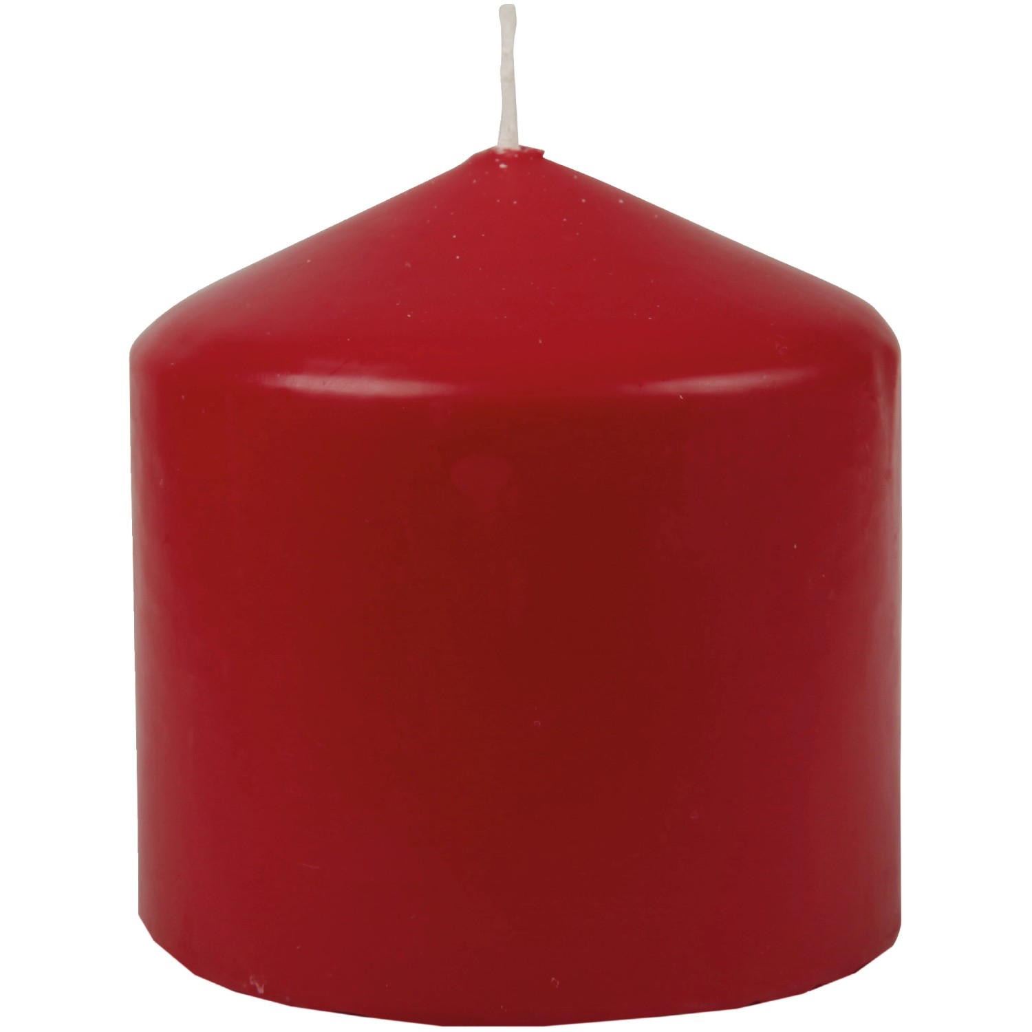 HS Candle Stumpenkerzen Ø8cm Rubinrot Rot günstig online kaufen