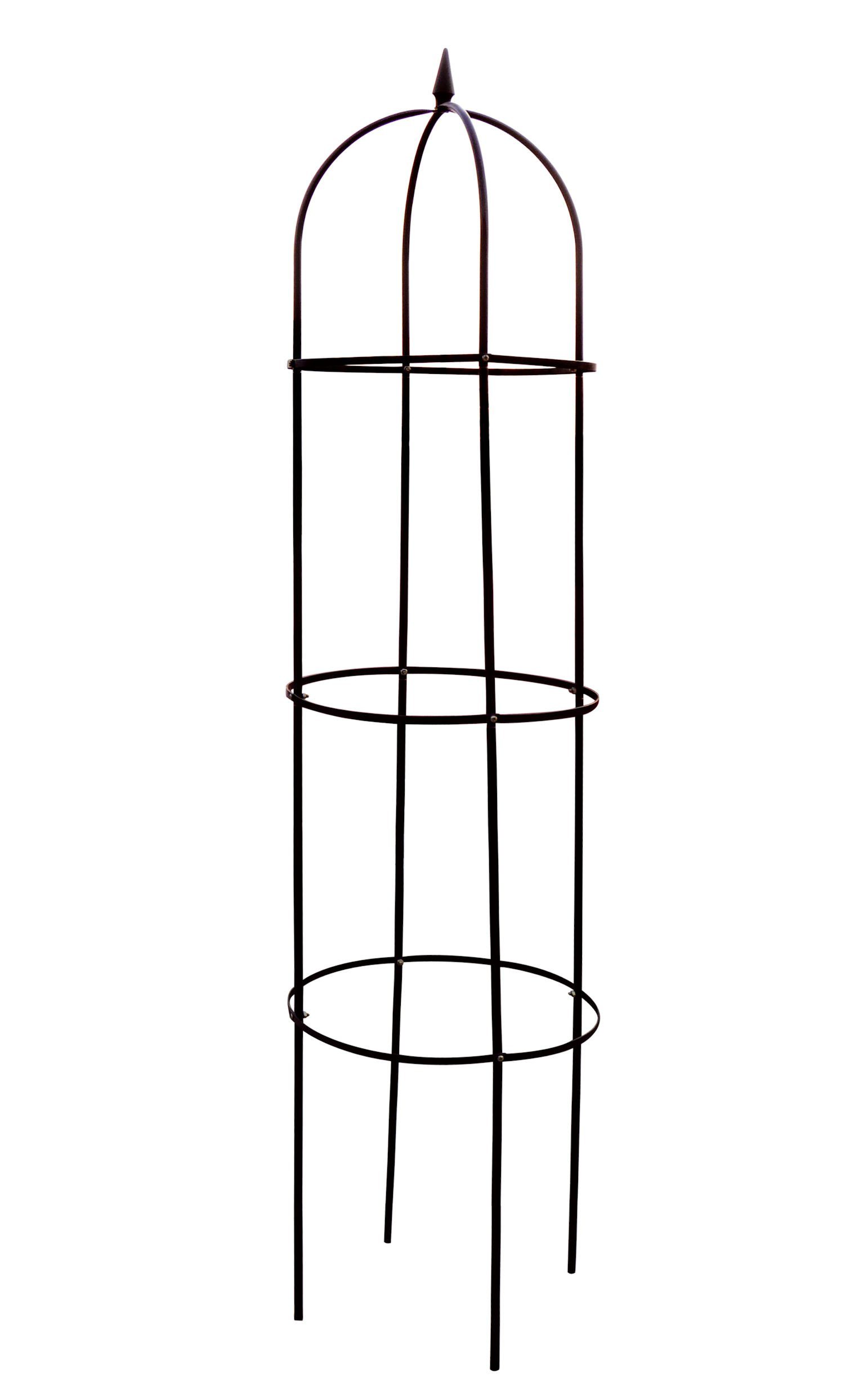 Spetebo Rankhilfe Rankhilfe Obelisk aus Metall günstig online kaufen