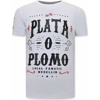 Local Fanatic  T-Shirt Narcos Plata O Plomo günstig online kaufen