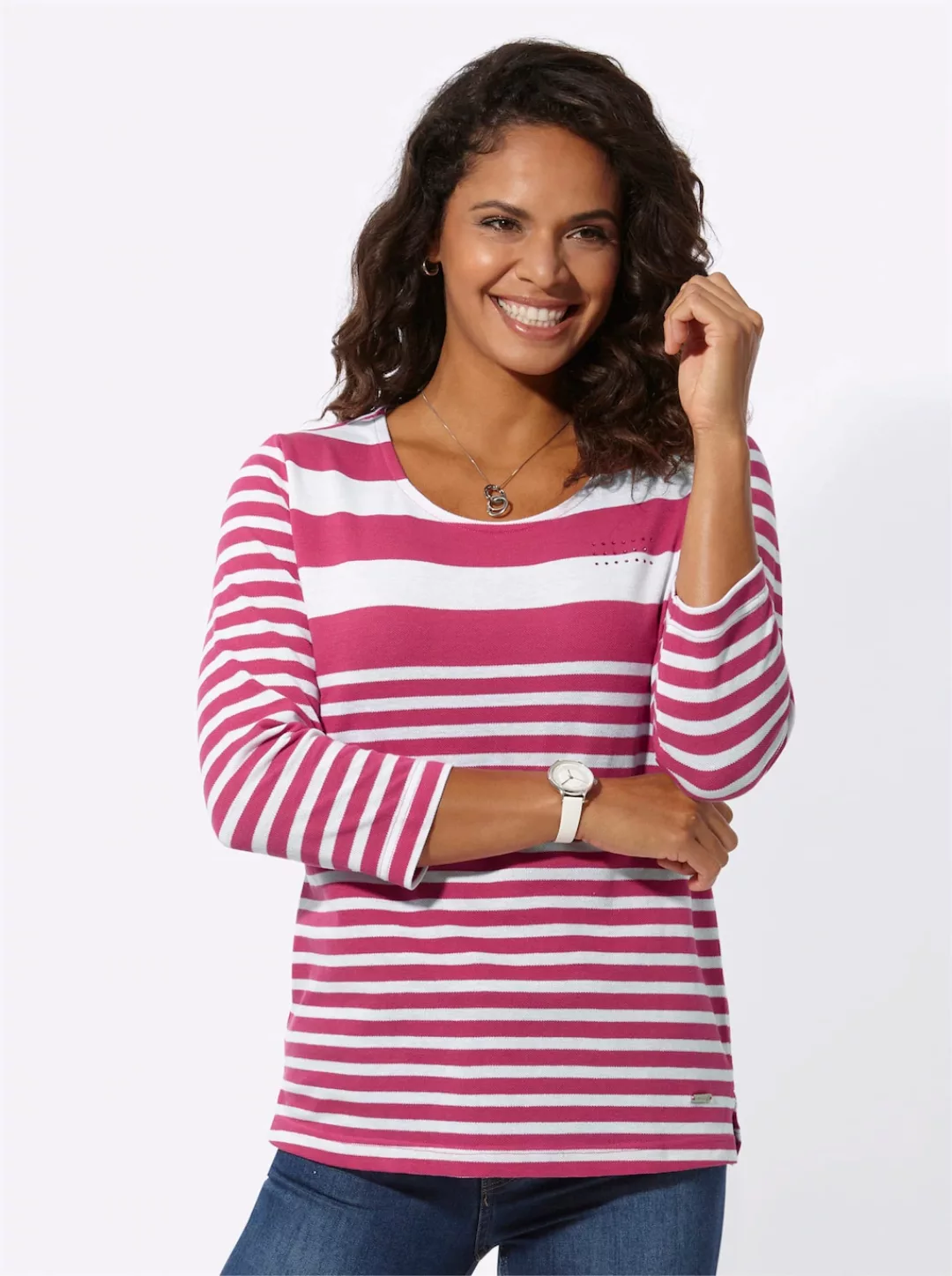 Casual Looks 3/4-Arm-Shirt "Shirt", (1 tlg.) günstig online kaufen