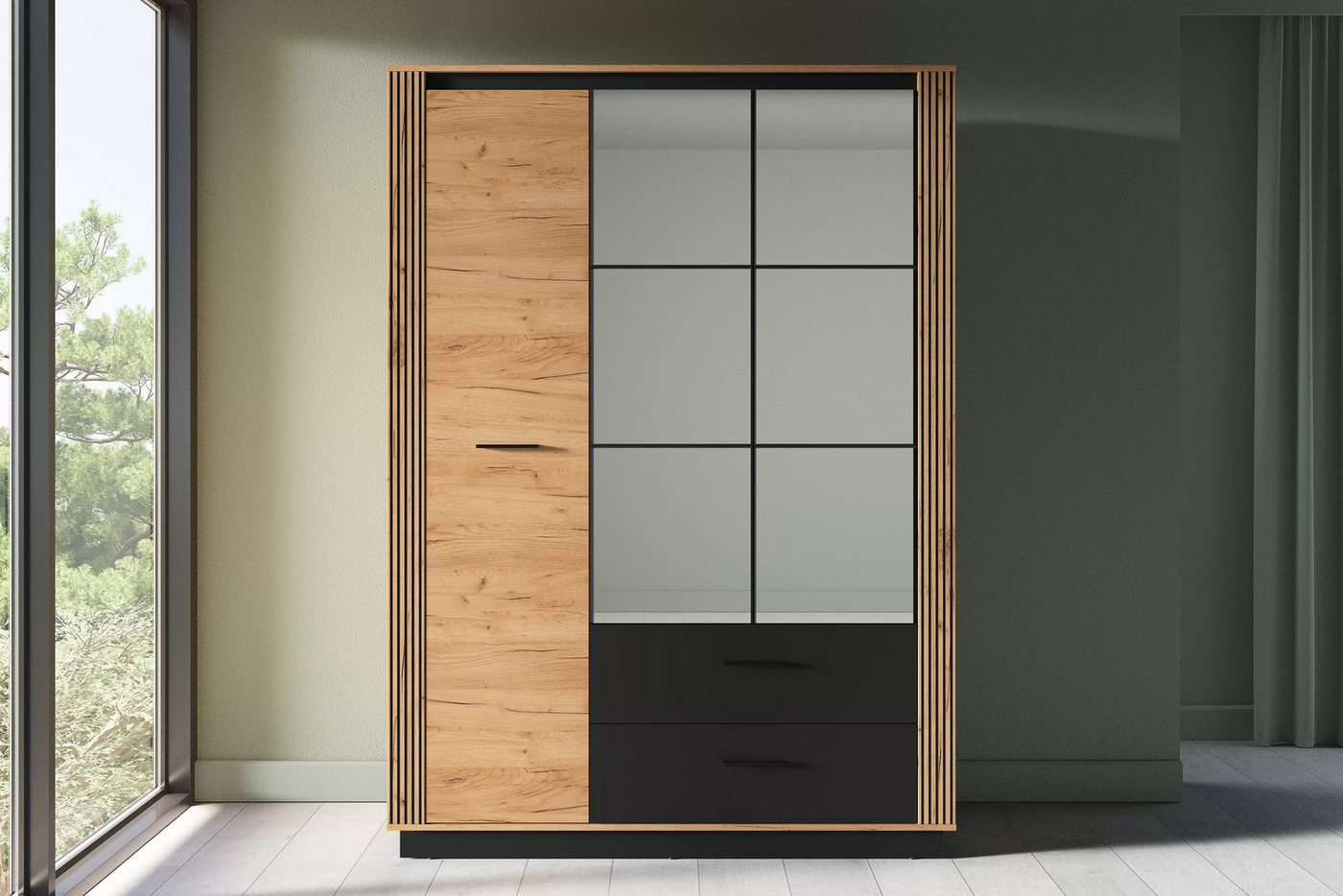 ROYAL24_MARKT Kleiderschrank - Geräumiger für perfekte Organisation. (Kleid günstig online kaufen