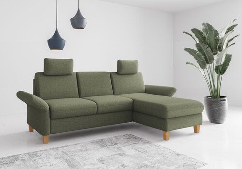 Home affaire Ecksofa "Rochelle, L-Form", wahlweise mit Armteilverstellung, günstig online kaufen