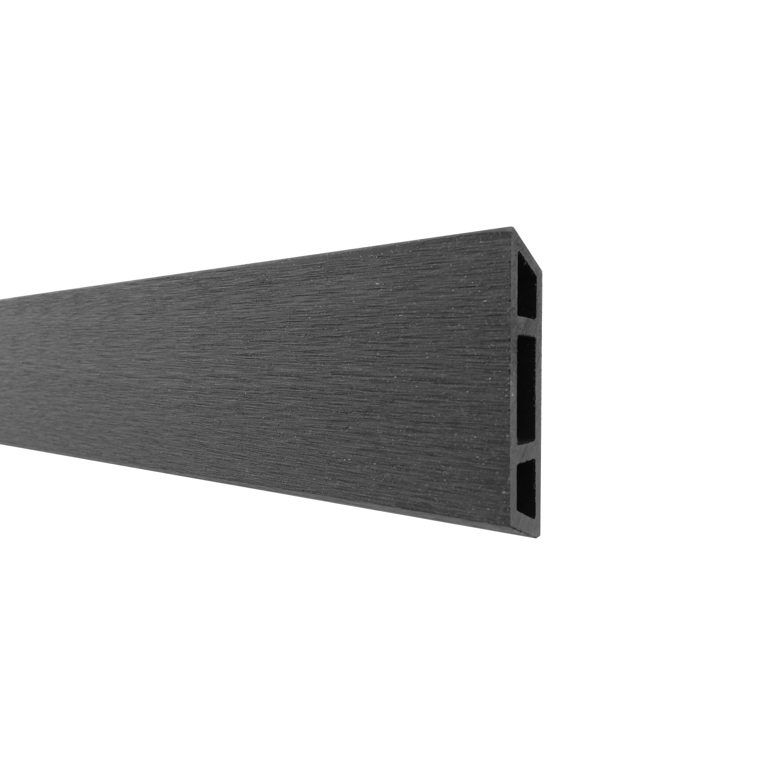 GartenLand Musterstück Rhombus WPC Zaun Set Stockholm Anthrazit 20 cm günstig online kaufen