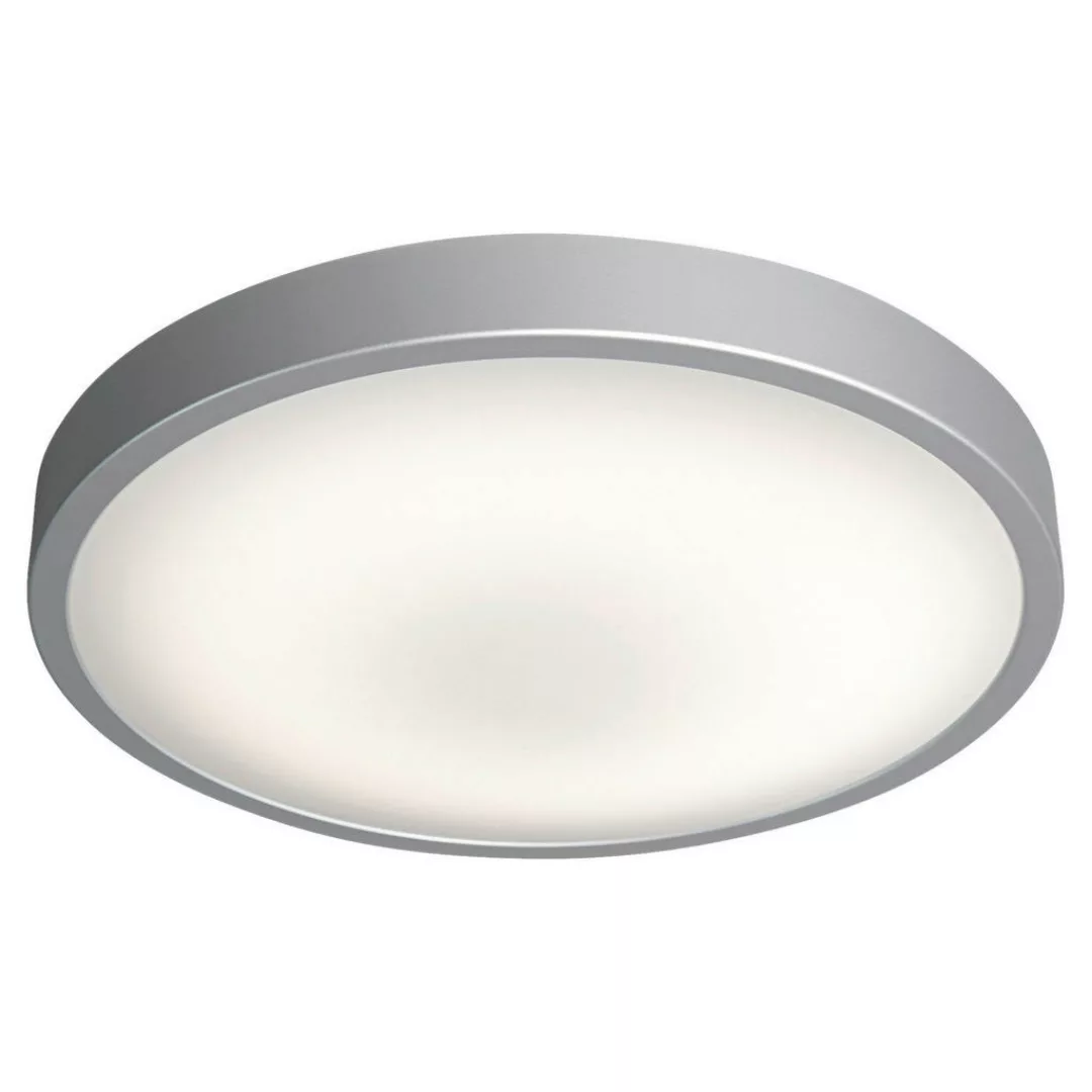 LEDVANCE LED-Wand-/Deckenleuchte Orbis 651753 silber weiß Aluminium Kunstst günstig online kaufen