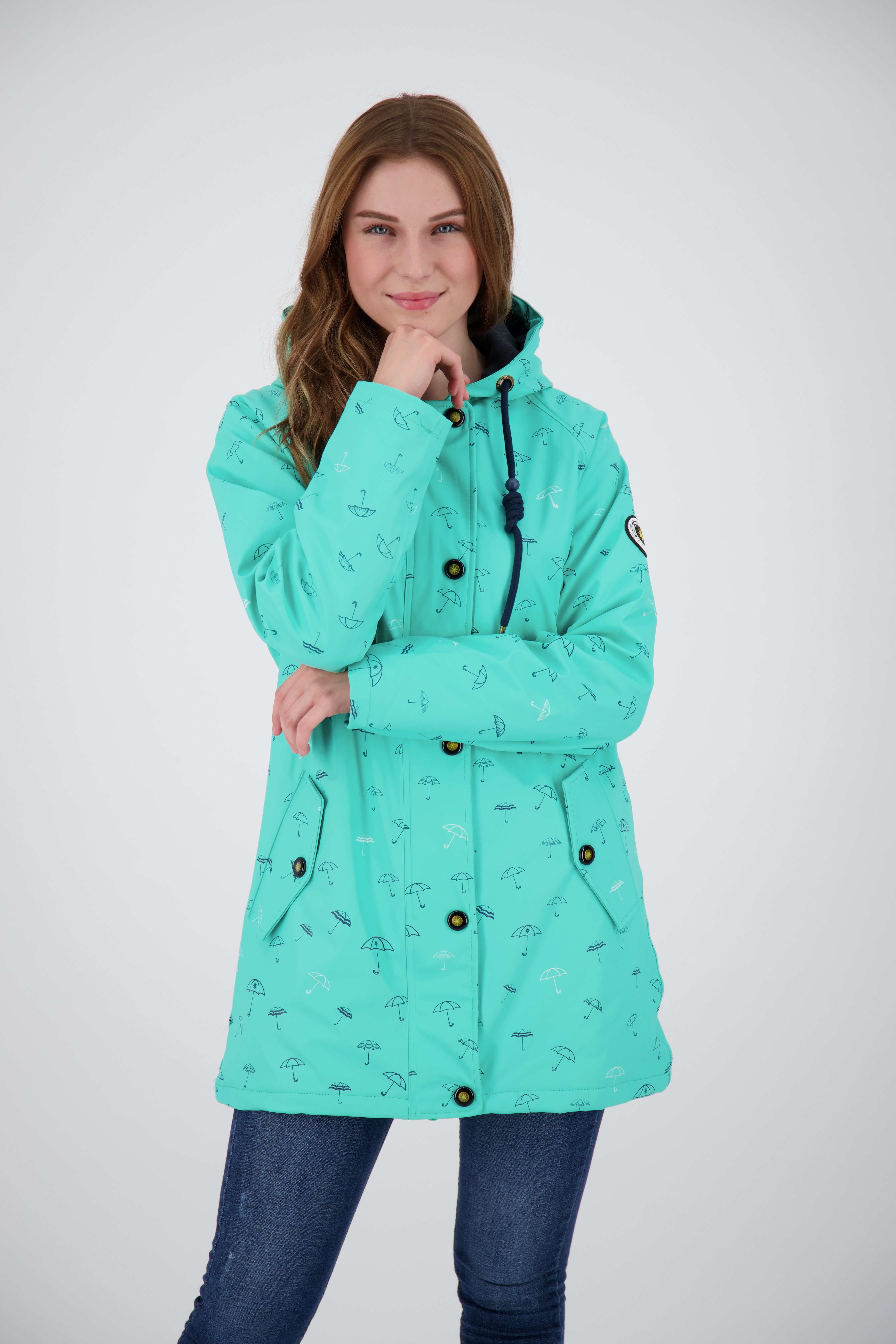 DEPROC Active Regenjacke Friesennerz #ankerglutmeer WOMEN günstig online kaufen