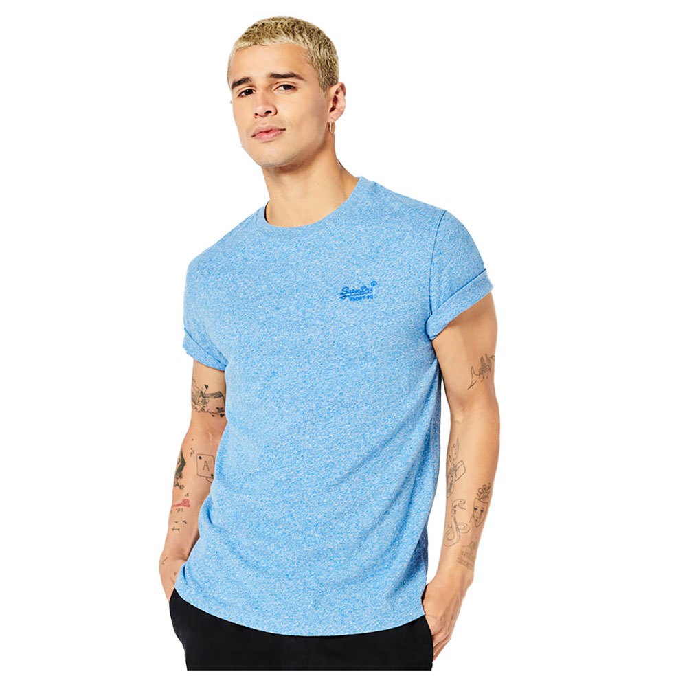 Superdry Vintage Logo Embroidered Kurzärmeliges T-shirt 2XL Fresh Blue Grit günstig online kaufen