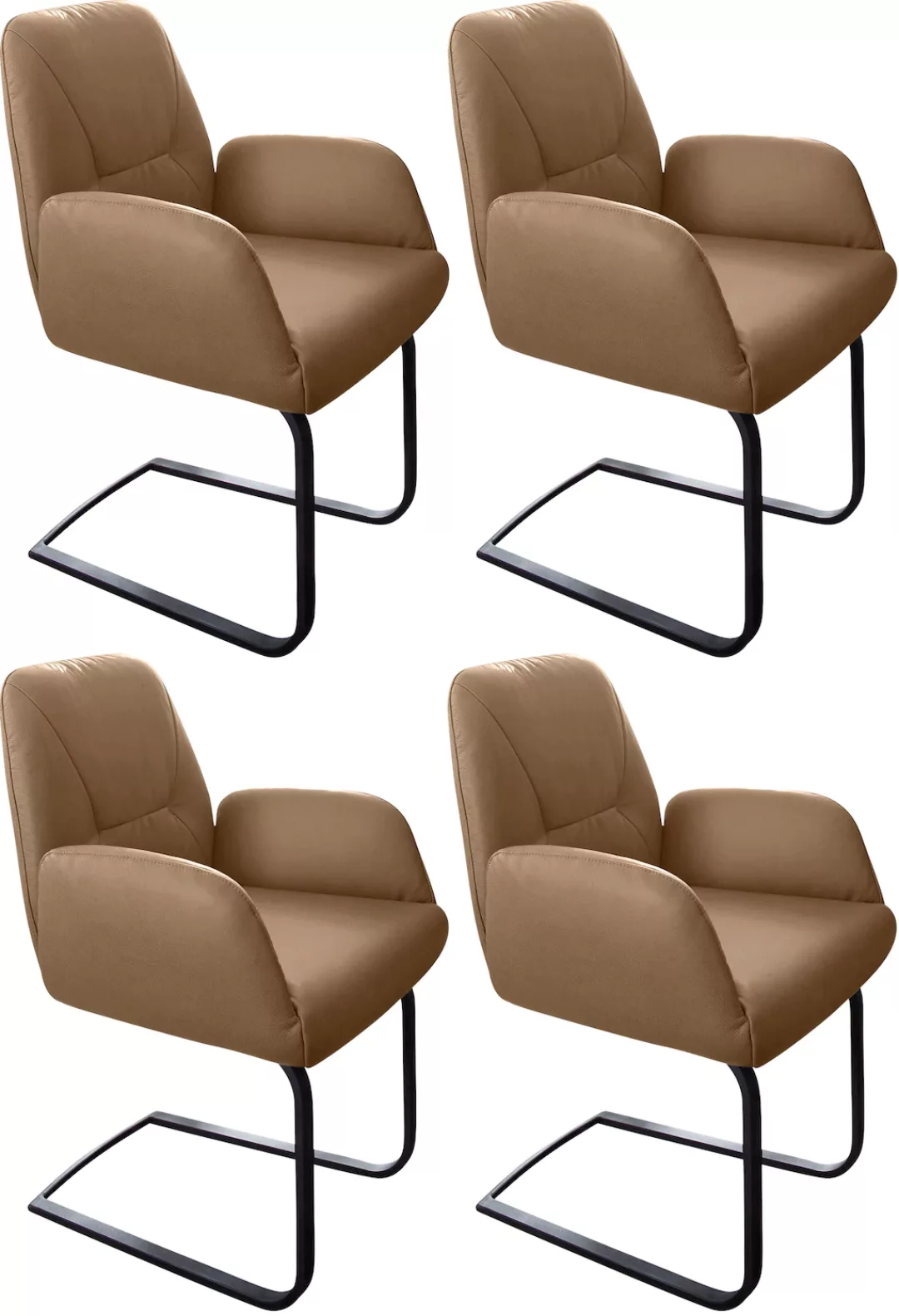 W.SCHILLIG Freischwinger "ole", (Set), 4 St., Longlife Xtra-Leder Z69, 2er- günstig online kaufen