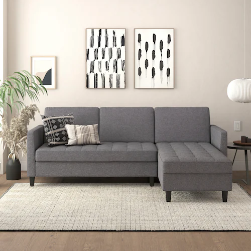 Dorel Home Ecksofa "Presley, L-Form,", Ecksofa mit Bett-Funktion und Staura günstig online kaufen