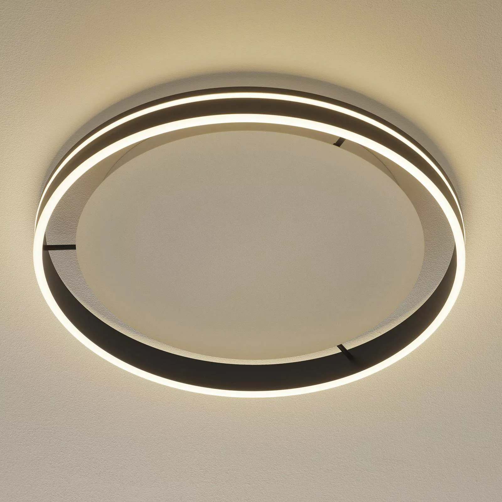 Paul Neuhaus Q-VITO LED-Deckenlampe 59cm anthrazit günstig online kaufen