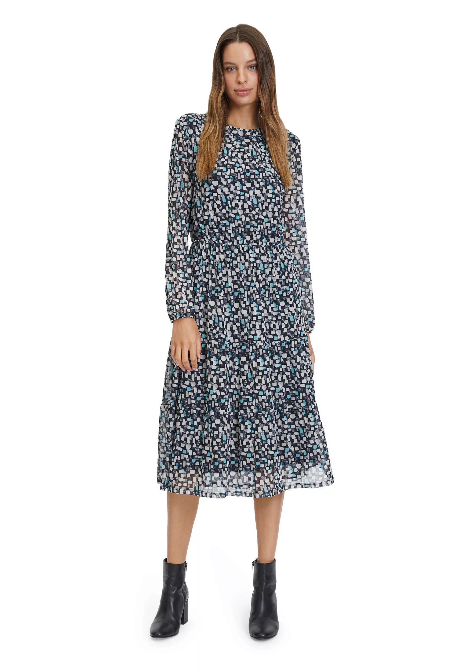 Betty&Co Sommerkleid "Betty & Co Stufenkleid mit Muster", Druck günstig online kaufen