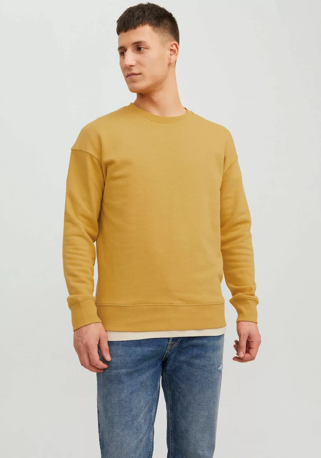 Jack & Jones Sweatshirt JJESTAR BASIC SWEAT CREW NECK NOOS günstig online kaufen