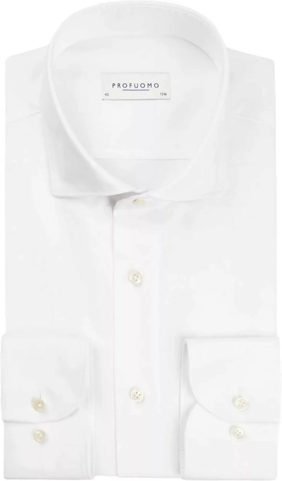 Profuomo Supima Hemd Weiß - Größe 44 günstig online kaufen