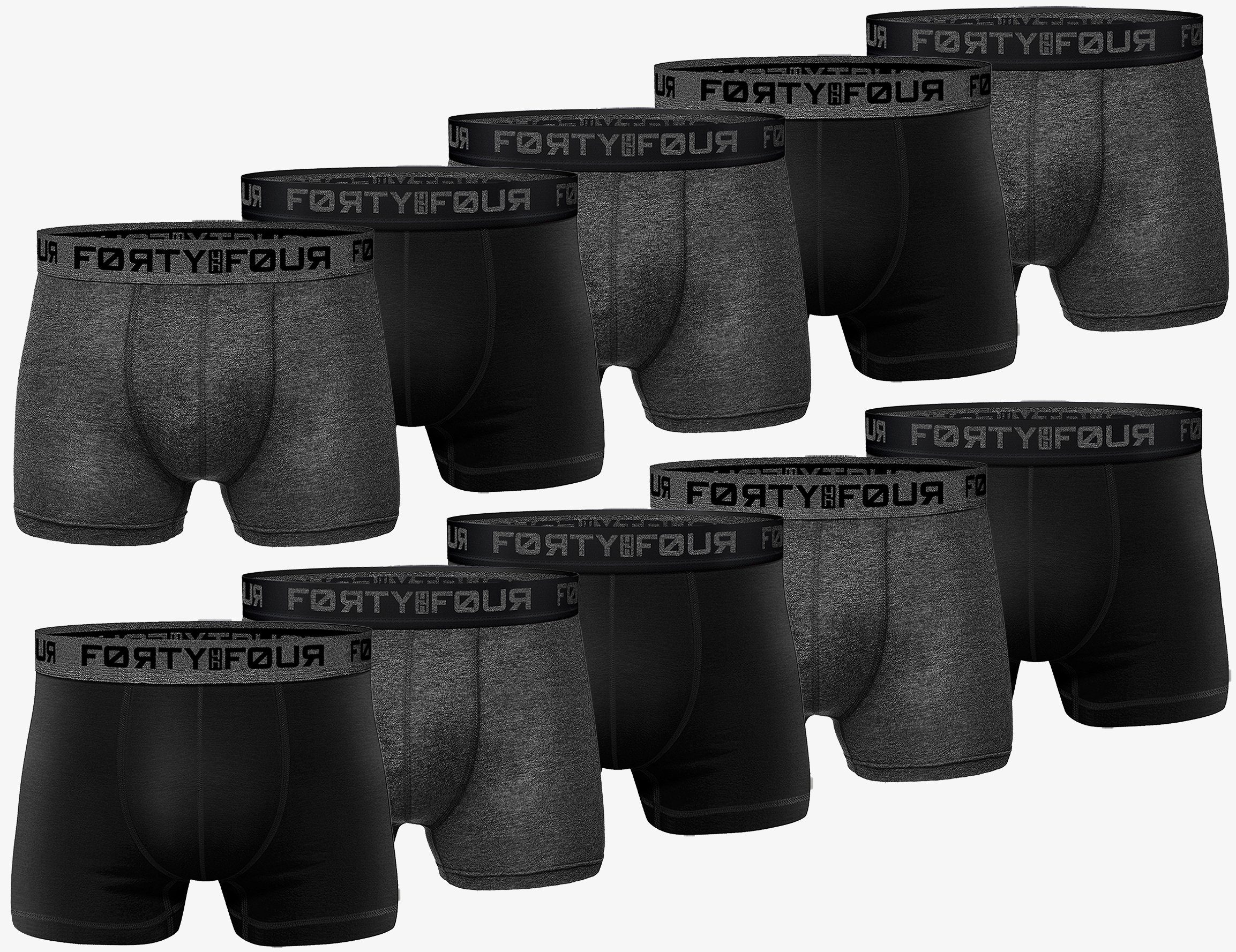 FortyFour Boxershorts Herren Männer Unterhosen Baumwolle günstig online kaufen