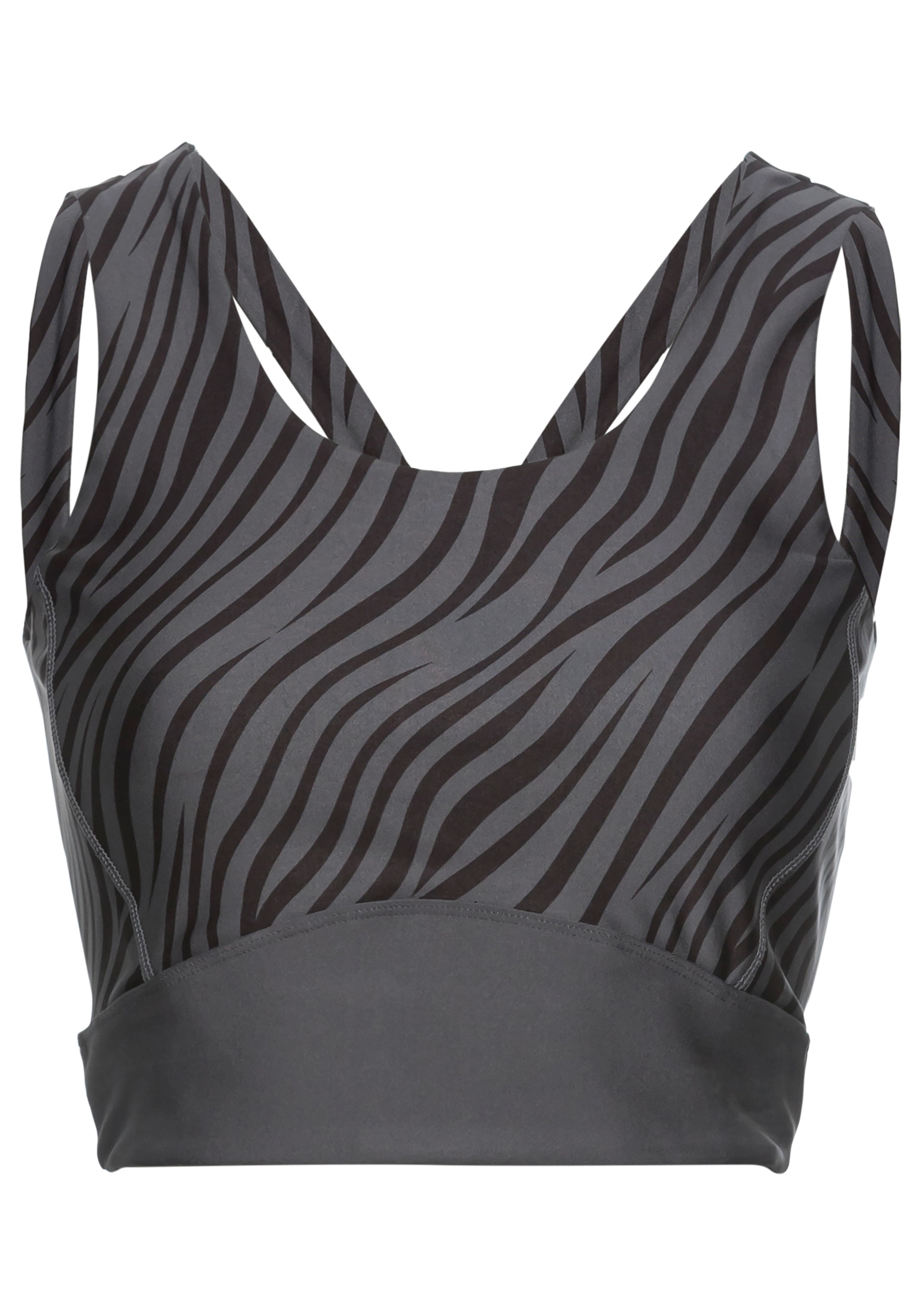 LASCANA ACTIVE Crop-Top, Sporttop mit Cut-Outs günstig online kaufen