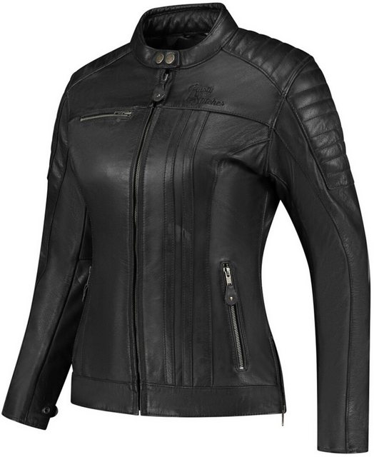 Rusty Stitches Motorradjacke Alice Damen Motorrad Lederjacke günstig online kaufen