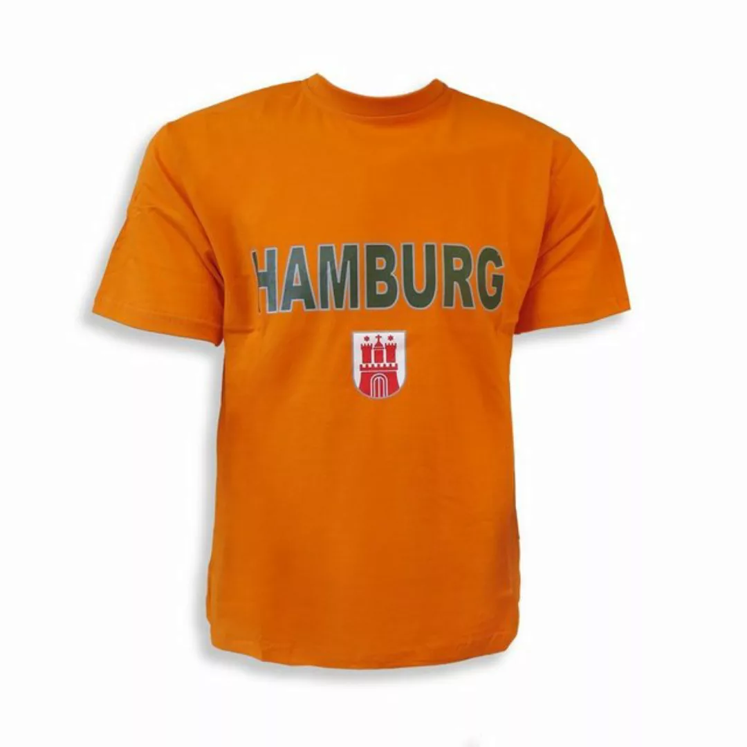 Sonia Originelli T-Shirt T-Shirt Herren "Hamburg Classic" Wappen Baumwolle günstig online kaufen