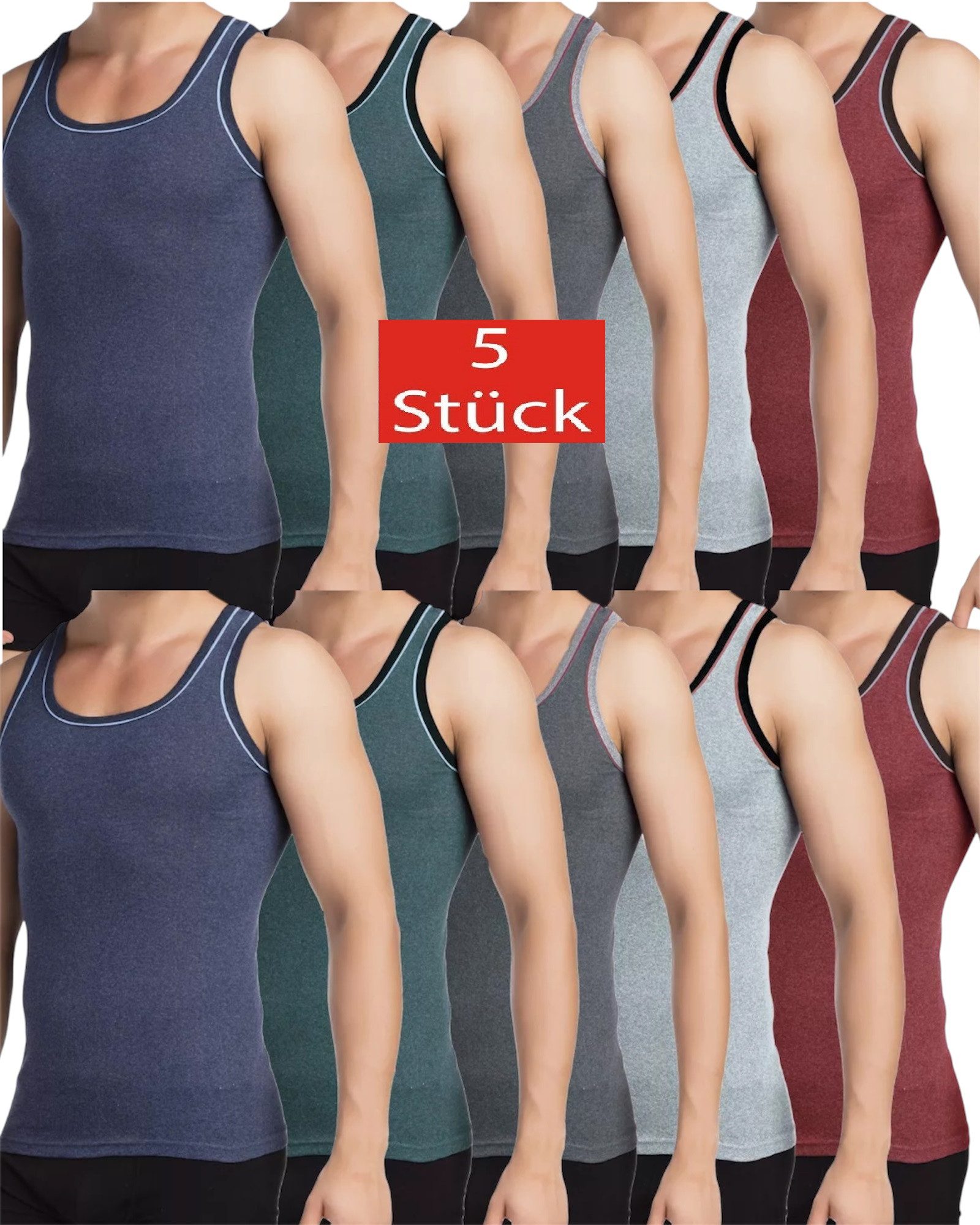 DDOnlineShop Unterhemd Tank Top Achselshirt für günstig online kaufen