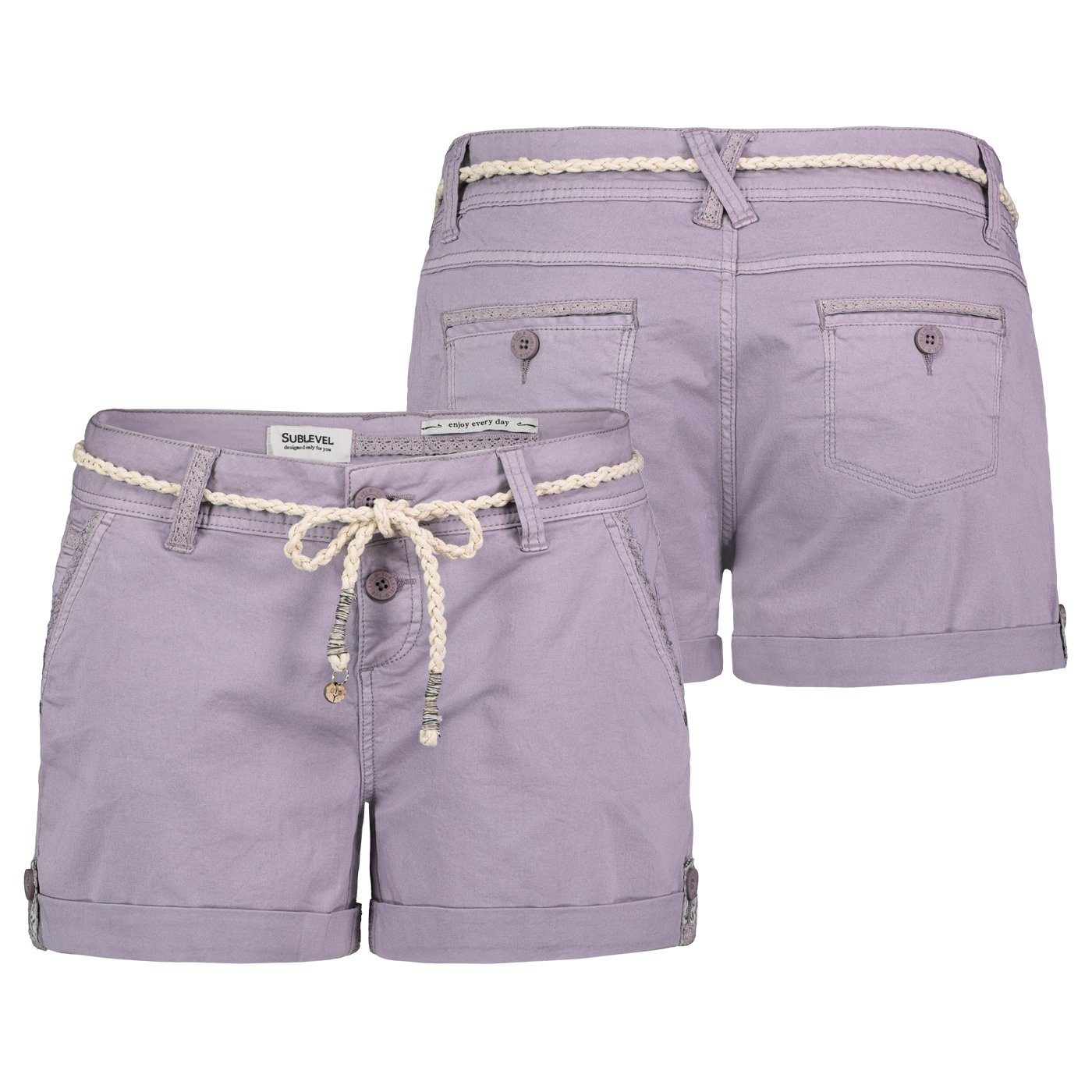 SUBLEVEL Bermudas Damen Short Bermuda kurze günstig online kaufen