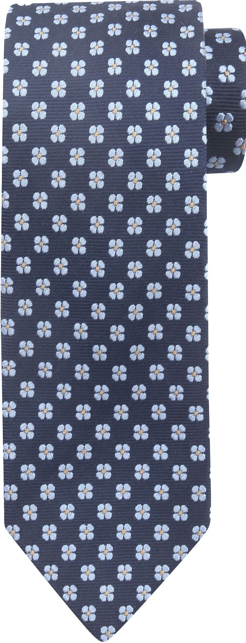 Suitable Krawatte Seide Blumen Navy - günstig online kaufen