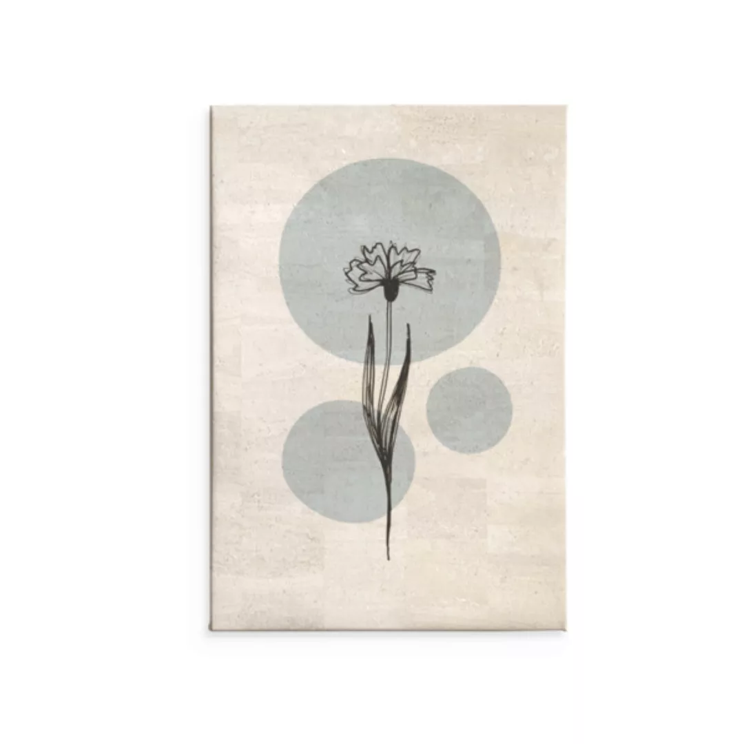 Kunstdruck Wanddekoration Wandbilder Aus Kork "Delicate Botanicals - Kornbl günstig online kaufen