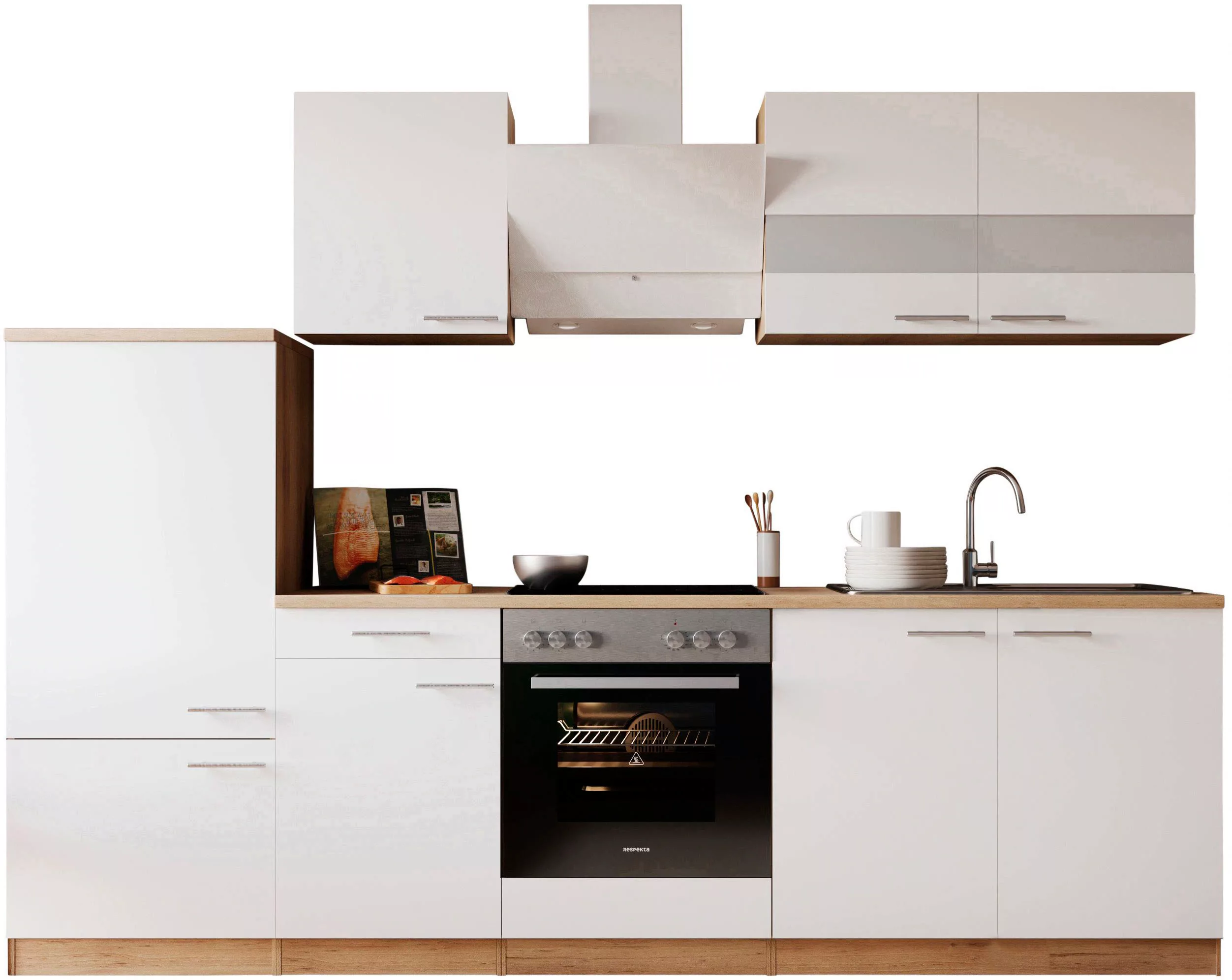 RESPEKTA Küche "Merle", Breite 270 cm, mit Soft-Close günstig online kaufen