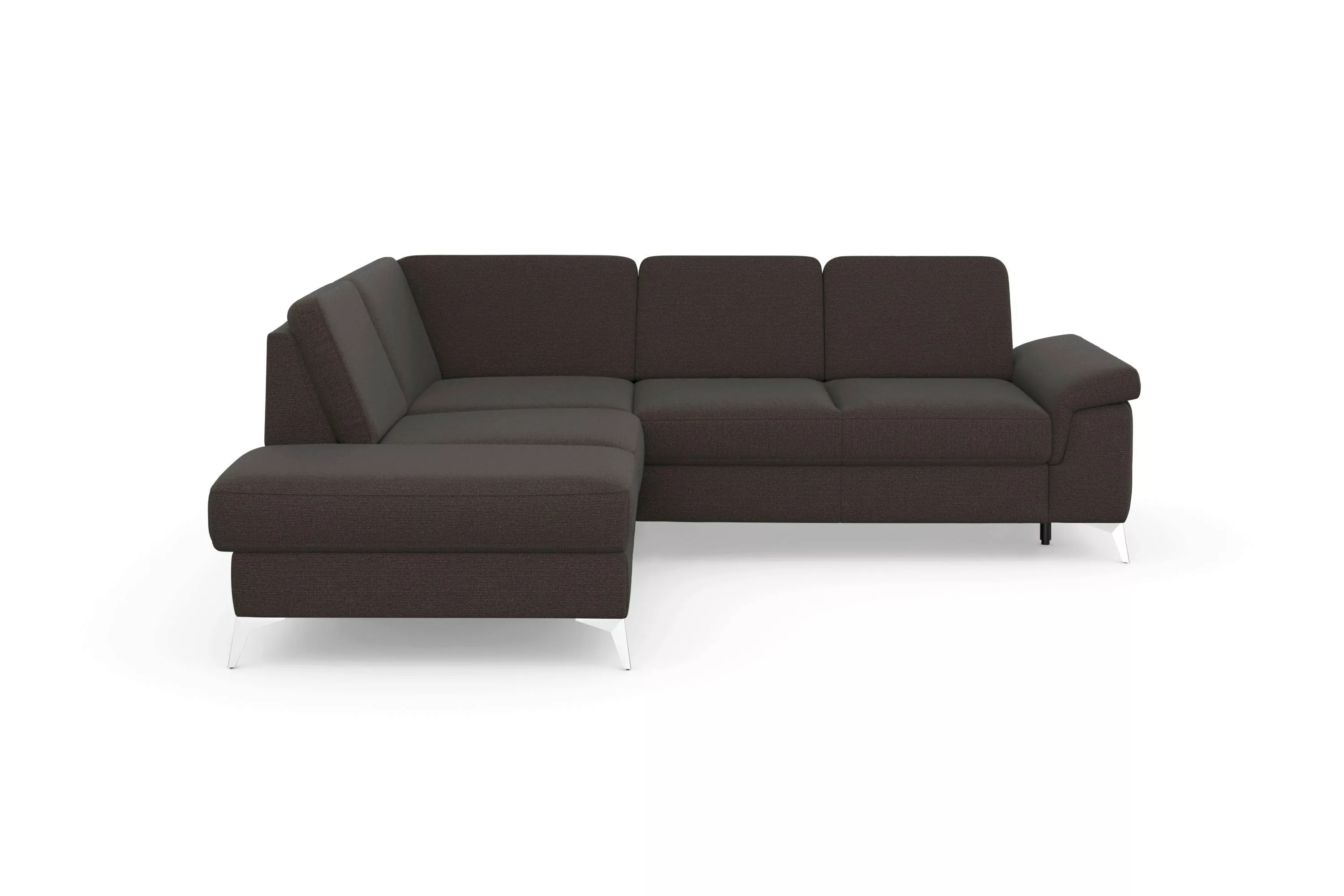 sit&more Ecksofa "Padua L-Form", inklusive Sitztiefenverstellung, Armteilfu günstig online kaufen