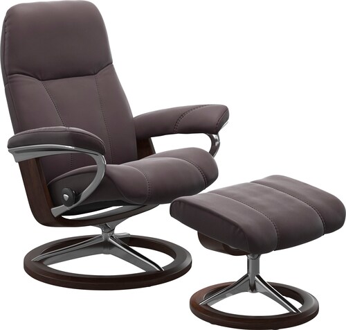 Stressless Fußhocker "Consul", mit Signature Base, Gestell Braun günstig online kaufen