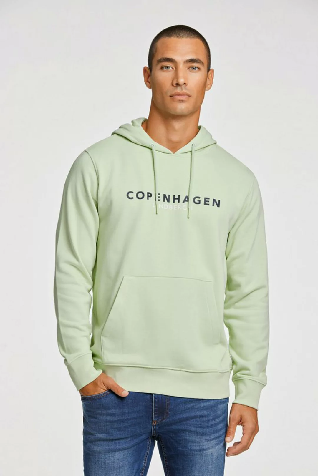 LINDBERGH Hoodie mit Logoschriftzug auf der Front günstig online kaufen